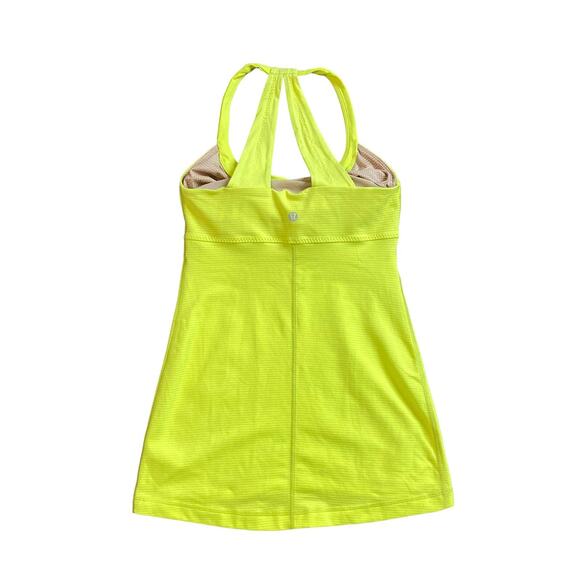 Lululemon Scoop Me Up Tank Top in Ray Bright Yellow Size 4 - Picture 8 of 10